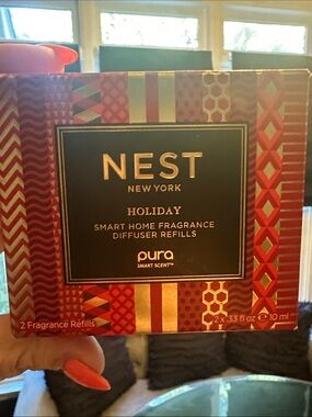 NEST Fragrances Holiday Smart Home Diffuser Refills - NEW! Set of 2